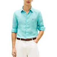 tommy hilfiger camisa manga larga mw0mw41530 para hombre