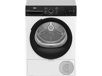 secadora bomba de calor - beko bm3t30230w 10 kg 15 programas pantalla digital optisense aquawave blanco