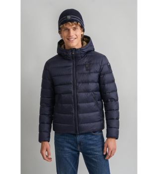 Blauer para hombre. 26WBLUC03044 Chaqueta acolchada Acton marino (XL), Casual, Poliamida