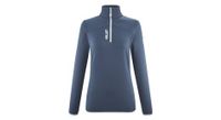 forro polar millet seneca 1 2 zip azul para mujer