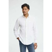 polo club camisa manga larga block shirt poplin para hombre