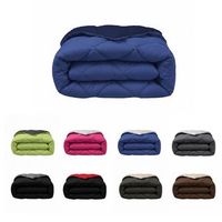 edredon nordico de 400 g reversible bicolor 240x270 cm - sabanalia - azulmarino