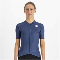 sportful womens flare jersey - m - blue