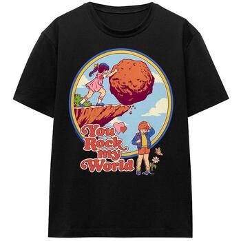 Steven Rhodes Camiseta You Rock My World para mujer