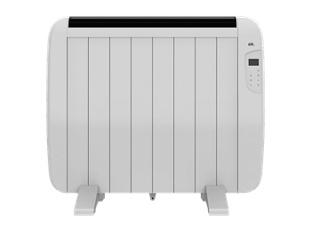 Emisor térmico - ok. 116596, 1200 W, Rango de 5 ºC a 35ºC, 8 elementos, Blanco