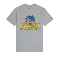camiseta golden state warriors nba tip off de new era en gris