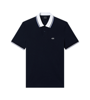 ax armani exchange para hombre xm002350af10366ub101 polo slim-fit marino s casual verde algodon manga corta