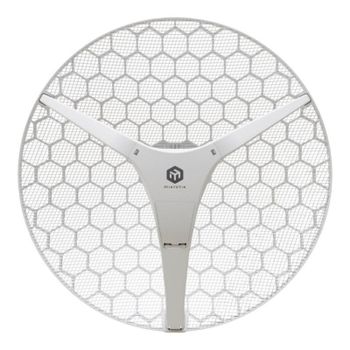 Antena WiFi Mikrotik LHG XL 5 ax 5 GHz 1200 Mbit/s PoE 24,5 dBi Mástil Blanco