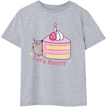 Pusheen Camiseta Let's Pawty para niña
