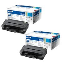 original multipack samsung scx-5739fw printer toner cartridges 2 pack -mlt-d205sels