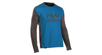 Maillot de manga larga northwave edge azul negro