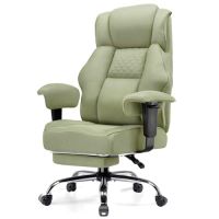 silla gaming gtplayer ergonomica soporte lumbar reposapies tela verde