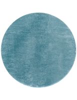 alfombra calissa turquesa 120 cm redondo