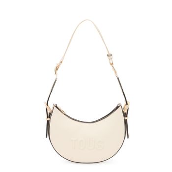 Tous Bolso de hombro mediano beige Brenda 2002105201-BEIGE