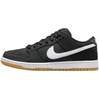nike zapatillas sb dunk low pro iso black gum para hombre