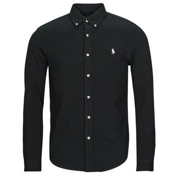 Polo Ralph Lauren Camisa manga larga CAMISA AJUSTADA CON CUELLO ABOTONADO EN POLO FEATHERWEIGHT para hombre