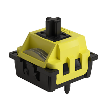 Akko Flash interruptor magnético de alta precisión 25gf interruptor lineal lubricado en fábrica con vástago POM para teclado mecánico magnético 45 Uds