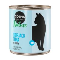 cosma nature 12 x 280 g - pack ahorro - atun skipjack
