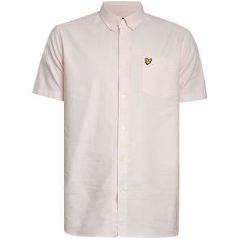 Lyle & Scott Camisa manga corta Camisa Oxford de manga corta para hombre