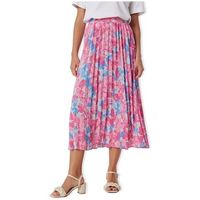 only falda alva midi skirt - azalea pink para mujer