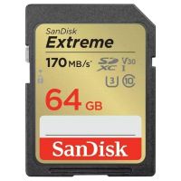 sandisk extreme sdxc 64gb uhs-i v30 clase 10