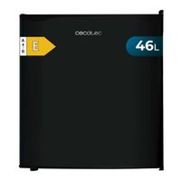 cecotec mini nevera frigorifico de 46 l grandcooler 20000 l silentcompress black altura 487cm 48 cm de ancho bajo consumo