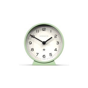 Reloj de chimenea moderno de silicona neo-menta