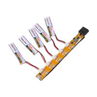 cargador usb de 5 vias ldarc 1s 37v con enchufe xt60 que admite baterias 1s lipo con enchufe ph20 125 mm para drones