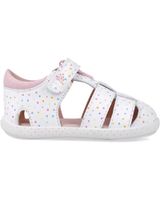 de garvalin sandalias respetuosas para chica 252329 barefoot soft blancob050