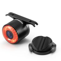 rockbros r3 luz trasera para bicicleta inteligente con sensor de freno 4 modos de iluminacion resistente al agua ipx6