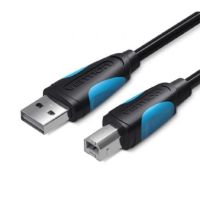 cable usb impresora vention vas-a16-b1000 10m usb 20 480mbps negro