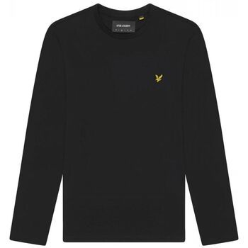 Lyle & Scott Camiseta manga larga TS512VOG L/S T-SHIRT-Z865 BLACK para hombre