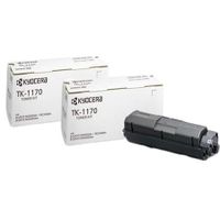 kyocera tk-1170 black original toners twin pack 2 pack