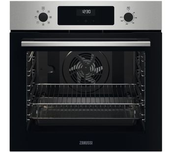 ZANUSSI FanCook ZOHCX3X2 Electric Oven - Stainless Steel, Stainless Steel