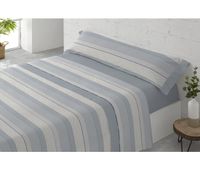 juego sabanas nairobi polycotton cama 90cm azul