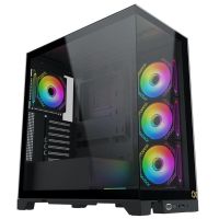 caja para pc xigmatek endorphin ultra negra temprado argb atx microatx mini-itx