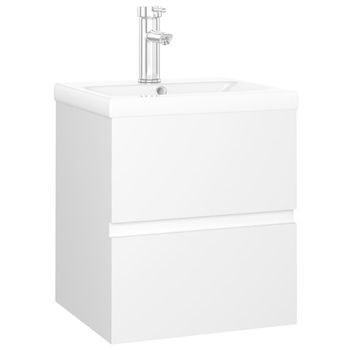 Mueble Con Lavabo Madera De Ingeniería Gris