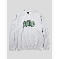 huf jersey sudadera classic arch crew heather grey para hombre