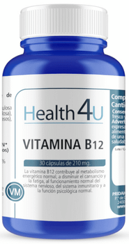 H4U Vitamina B12 30 Cápsulas