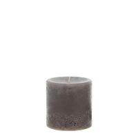 vela cilindrica marron h10