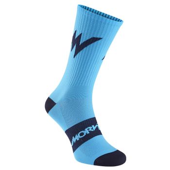 Morvelo Series Emblem Blue Socks - S/M