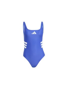 Bañador de Natación adidas 3S Uback Suit Mujer Azul