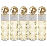 pack de 5 eau de parfum mujer saphir select blue 200ml