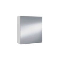 armario camerino con espejo blanco brillo 60 x 65 x 21cm cm