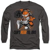 garfield camiseta manga larga oh snap para mujer