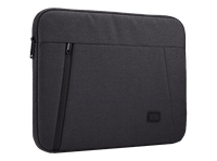 funda portatil - case logic huxton para portatiles de 14 poliester bolsillo con cremallera negro