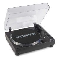 tocadiscos vonyx dt3000 traccion por correa usb phonolinea negro