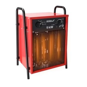 DEDRA DED9924 calefactor eléctrico Rojo 9000 W Convector