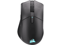 raton gaming - corsair harpoon v2 inalambrica con cable 26000 dpi negro
