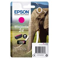 epson 24 t242340 magenta original claria photo hd standard capacity ink cartridge elephant